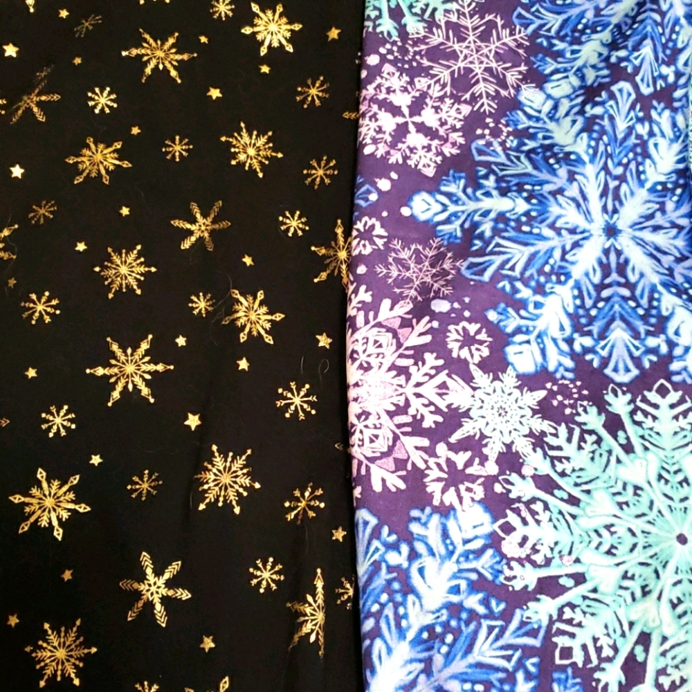 Snowflake leggings